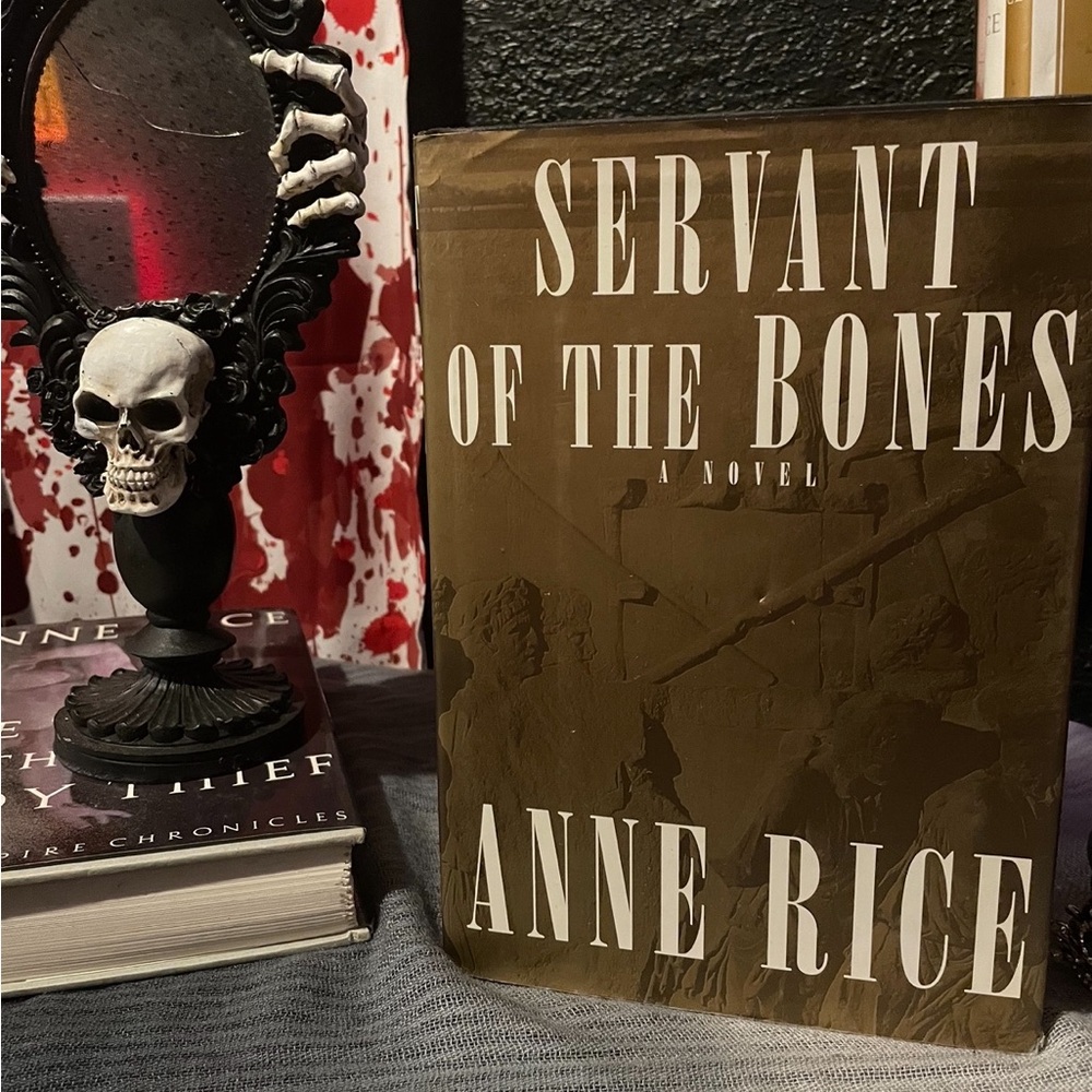 🔴 Servant of the Bones by Anne Rice Hardcover First Edition